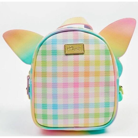NWOT BETSY JOHNSON RAINBOW KITSCH BACKPACK PURSE